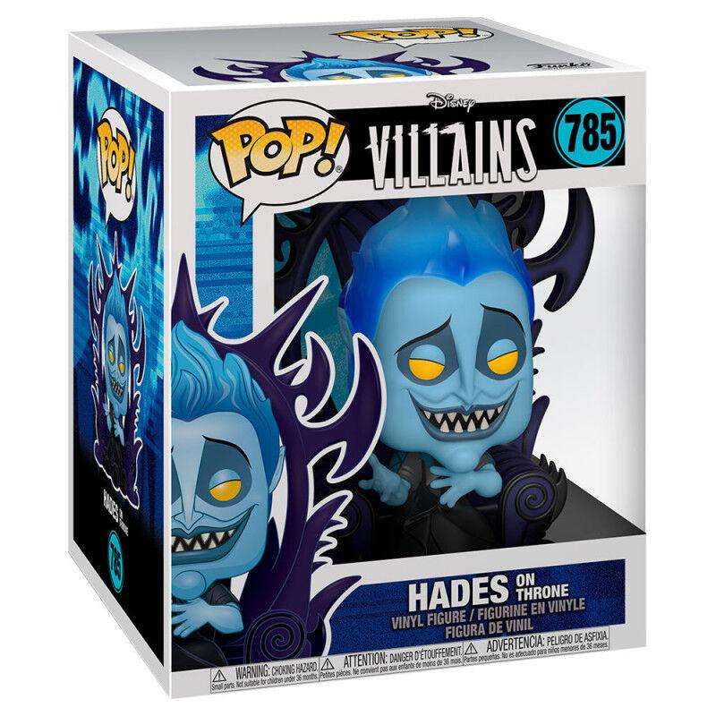 Hercules 25th Anniversary Pop! Deluxe Movies Vinile Figura Hades On Throne 9 Cm Funko