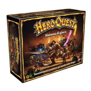 Heroquest Italiano Gioco da Tavolo Hasbro Scatola Rovinata