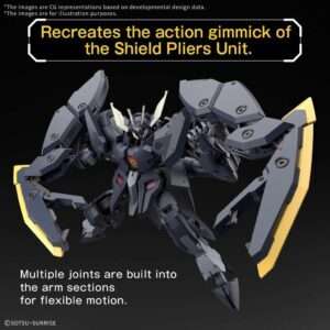 HG GUNDAM ZAGAN 1/144 Model Kit Bandai Model Kit Gunpla