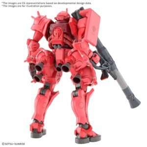 HG ZAKU CHAR GQ 1/144 Model Kit Bandai Model Kit Gunpla