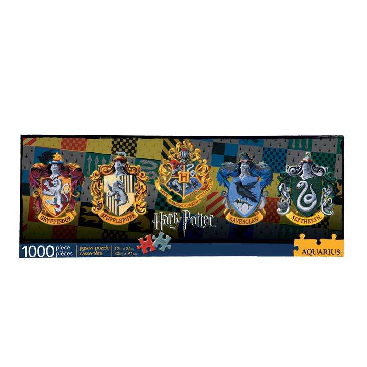Harry Potter Crests 1000 Pezzi Slim Puzzle Puzzle Aquarius Ent