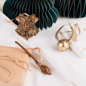 HP XMAS DECORATION GOLD SET (3) Decorazioni Natalizie Grupo Erik