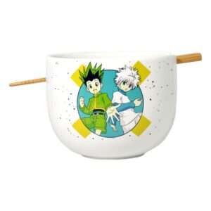 Hunter X Hunter Ramen Ciotola Con Bacchette Cinesi 414 Ml Just Funky
