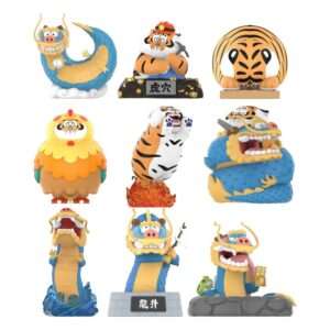 I Am Not Fat Tiger Long Teng Hu Yue Series Mini Figures 9 Cm Funism