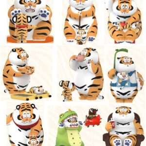 I Am Not Fat Tiger Roaring Love Series Mini Figures 9 Cm Funism