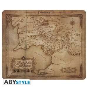 Il Signore Degli Anelli - Flexible Tappetino Per Mouse - Rohan & Gondor Map