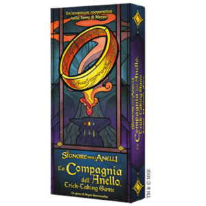 Il Signore Degli Anelli La Compagnia dell'Anello: Trick Taking Game Gioco Di Carte 10+ (ITA) - Asmodee