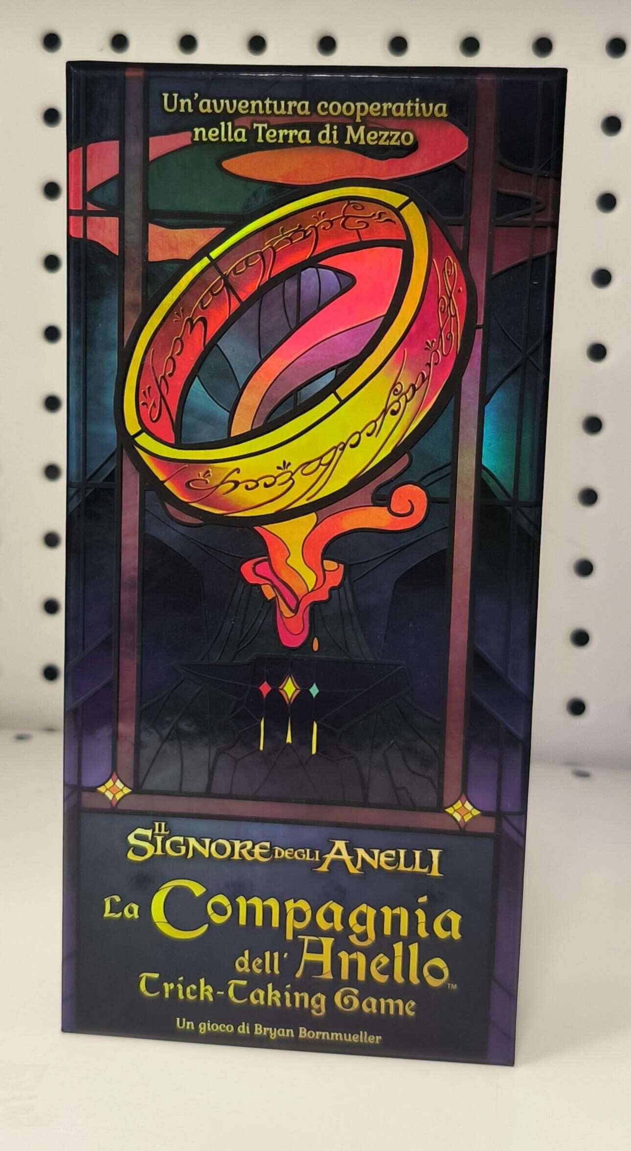Il Signore Degli Anelli La Compagnia dell'Anello: Trick Taking Game Italiano Scatola Rovinata