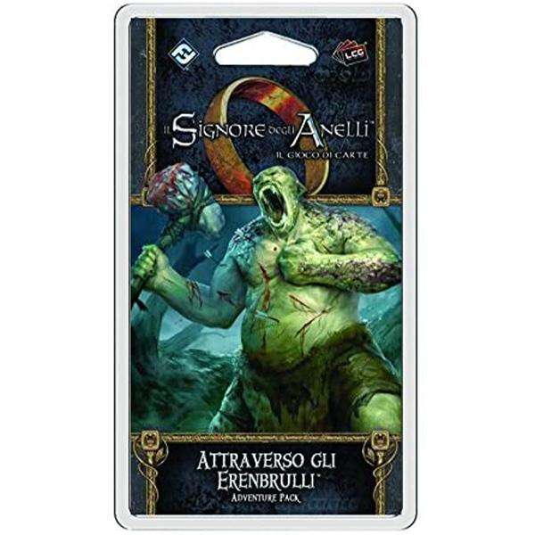 Il Signore Degli Anelli LCG Attraverso Gli Erenbrulli Espansione Italiano Giochi Uniti