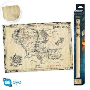 Il Signore Degli Anelli - Parchment Poster - Middle Earth