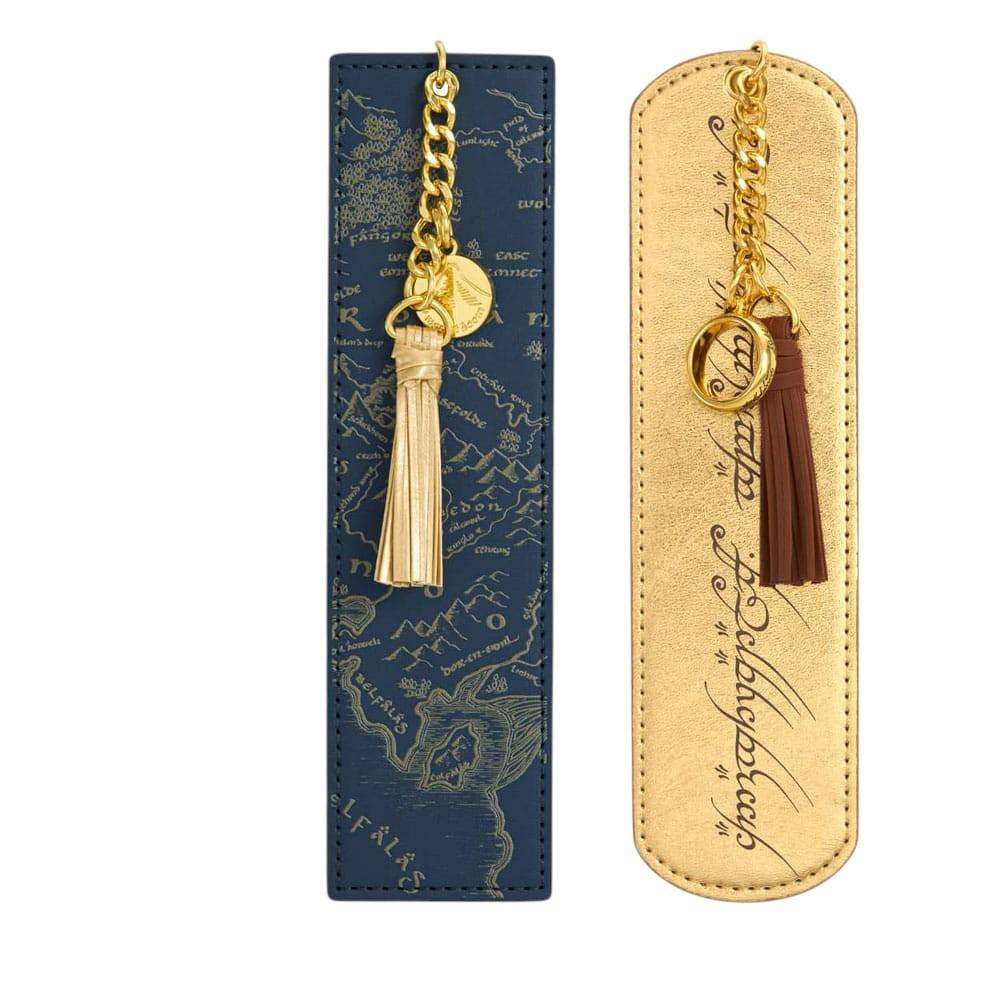Il Signore Degli Anelli Segnalibro 2-pack Terra di Mezzo E Scrittura Elfica Noble Collection