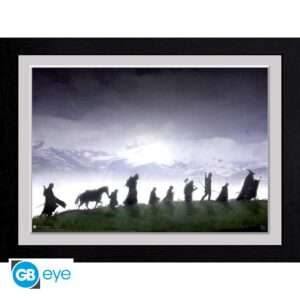 Il Signore Degli Anelli Stampa Incorniciata "Fellowship" (30x40 Cm) GB Eye