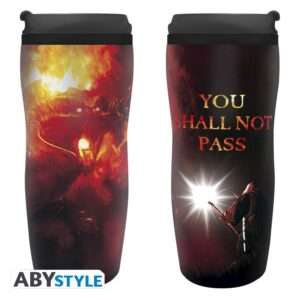 Il Signore Degli Anelli - Tazza Da Viaggio "you Shall Not Pass"