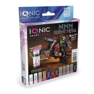 IONIC NMM BURNT METAL BY RODRIGO AKORE SET Colori AMMO BY MIG JIMENEZ
