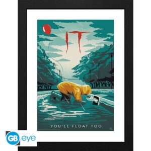 IT - Stampa Incorniciata "Georgie You'll Float Too" (30 x 40cm) GB Eye