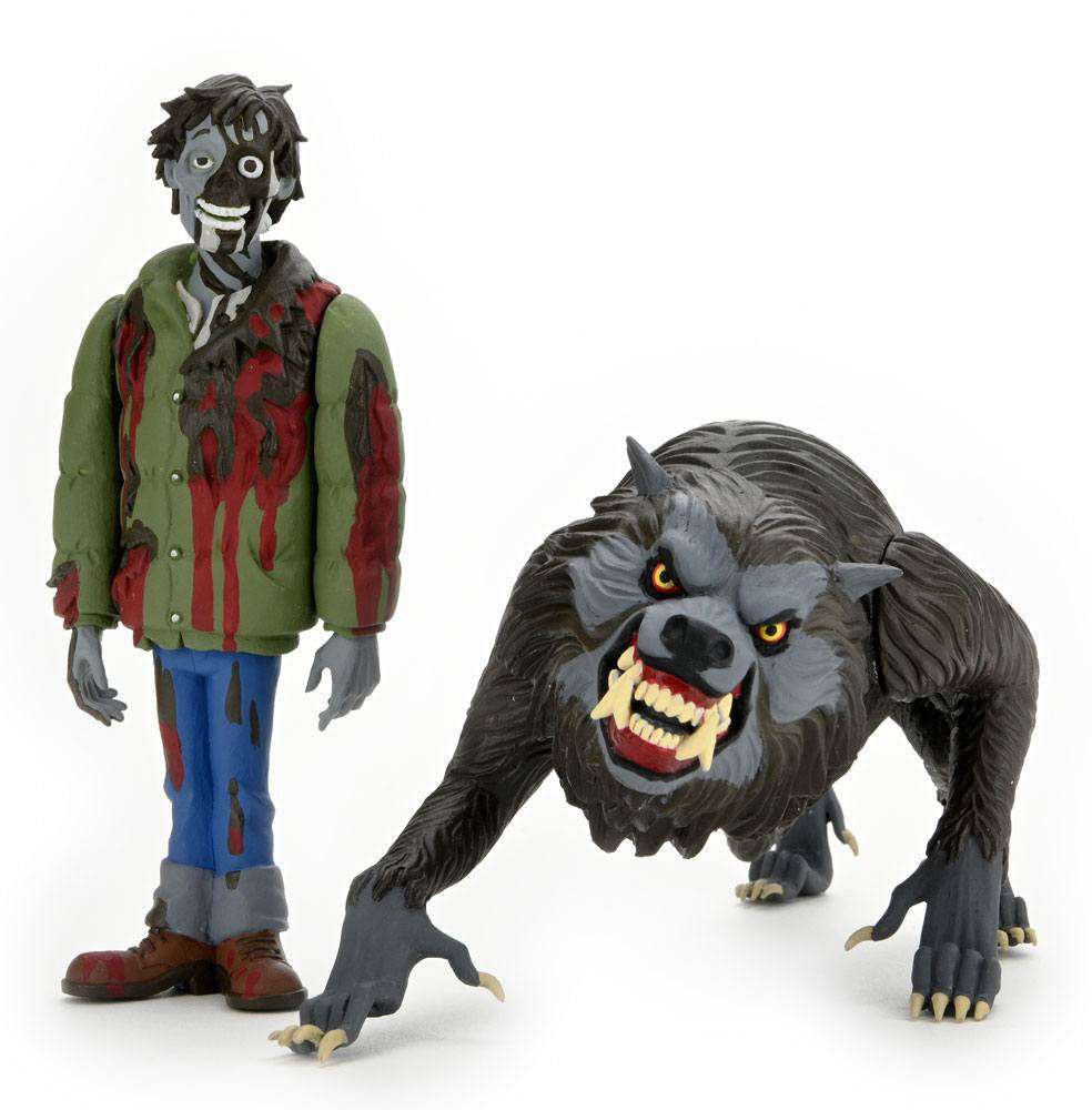 JACK & KESSLER WOLF -American Werewolf In London - Action Figura 2-pack 15 Cm Toony Terrors Neca