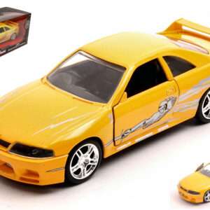 JADA TOYS JADA99515 NISSAN SKYLINE GT-R R33 FAST & FURIOUS 1:32 Modellino