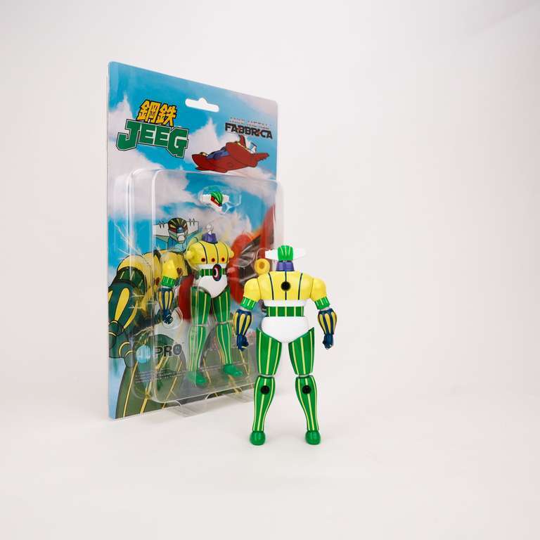 Jeeg Mini Metal Fabbri Manga (yellow) Af Action Figura Hl-pro / Highdream