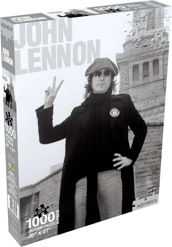 John Lennon Liberty 1000 Pezzi 50x70 Cm Jigsaw Puzzle Aquarius