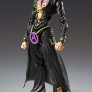 Jojo's Bizarre Adventure Part 5 Super Action Action Figura Chozokado Leone Abbacchio Black Ver. 16 Cm Medicos Entertainment