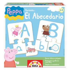 Juego aprendo el abecedario Peppa Pig Educa Borras
