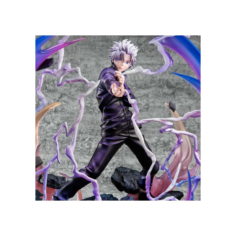 JUJUTSU KAISEN SATORU GOJO MURASAKI STAT STATUA MEGAHOUSE