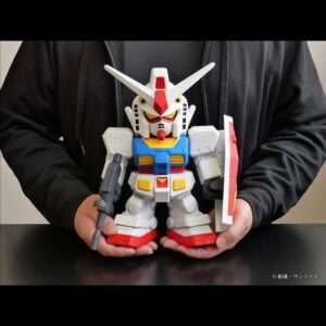 Jumbo Sofvi Figura Sd Gundam Rx-78 Figura Plex