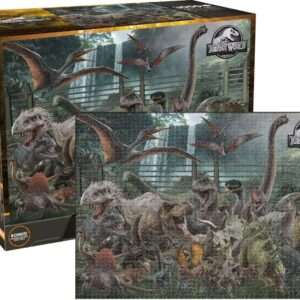 Jurassic World 3000 Pezzi Jigsaw Puzzle Puzzle Aquarius Ent