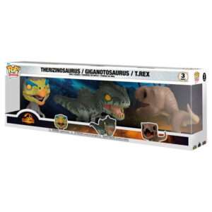 Jurassic World POP! Movies Pack 3 Figures Vinile Jurassic World Funko