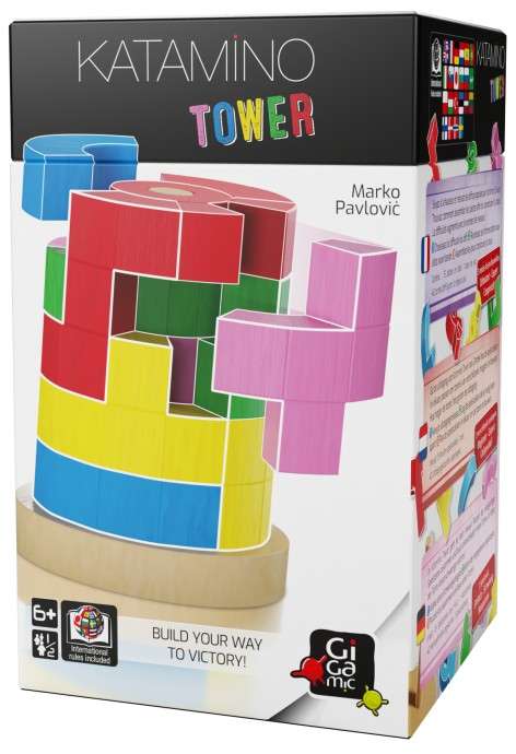 Katamino Tower - Gioco da Tavolo 6+ (Multilingue) - DV Giochi