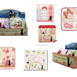 KIKI 25x25 MINI TOWELS DISPLAY (10) ASCIUGAMANO STUDIO GHIBLI