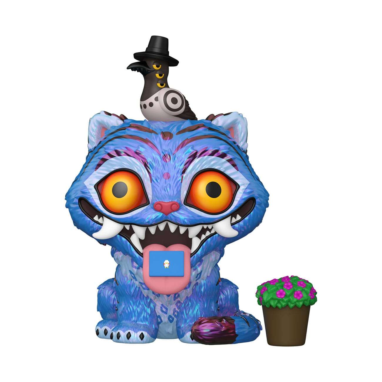 Kpop Demon Hunters Pop! Animation Vinile Figura Tiger W/bird 9 Cm Funko
