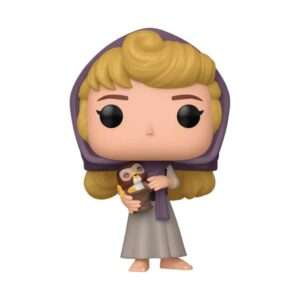 La Bella Addormentata 65th Anniversary Pop! Disney Vinile Figura Aurora W/owl 9 Cm Funko