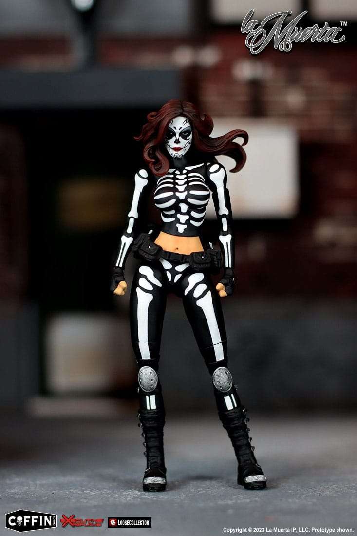 La Muerta Executive Replica Action Figura 1/12 La Muerta 15 Cm I8 Toys