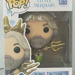 La Sirenetta Funko Pop Disney Vinile Re Tritone 2023 9 cm