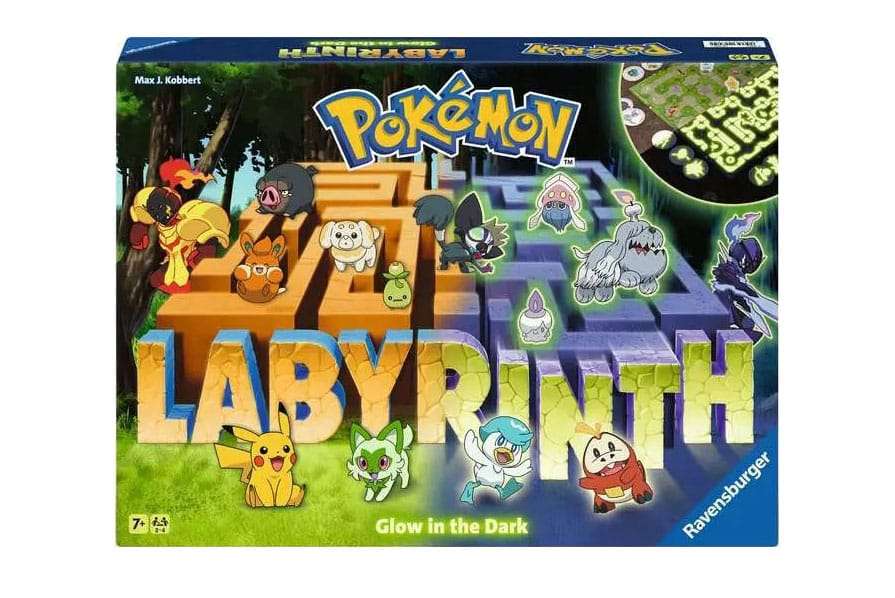 Labyrinth Pokémon Glow In The Dark - Giochi Da Tavolo Ravensburger