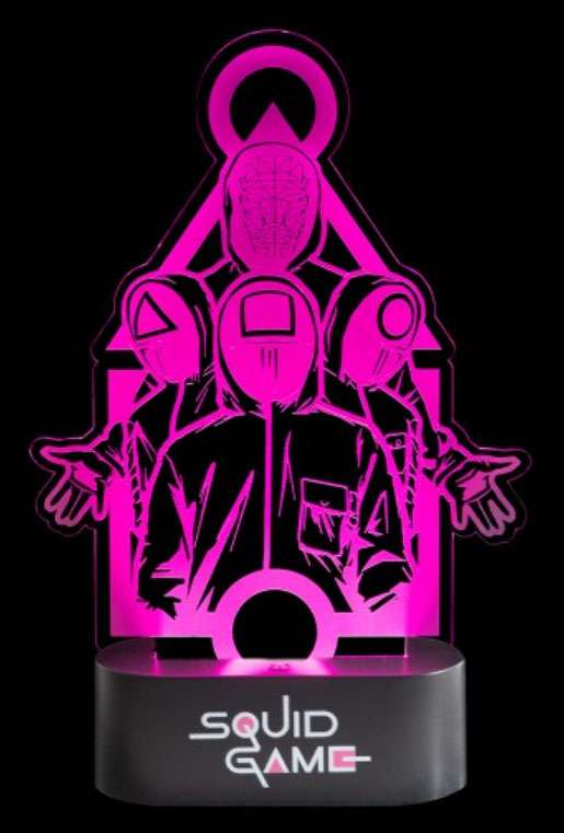 LAMPADA LED SQUID GAME GUARDS TV SERIES - LAMPADE