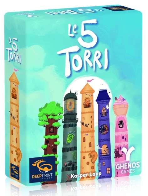 Le 5 Torri - Gioco Da Tavolo 7+ (ITA) - DV Giochi