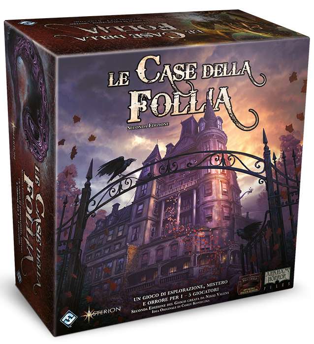 Le Case della Follia 2° Edizione - Gioco da Tavolo (ITA) - Asmodee