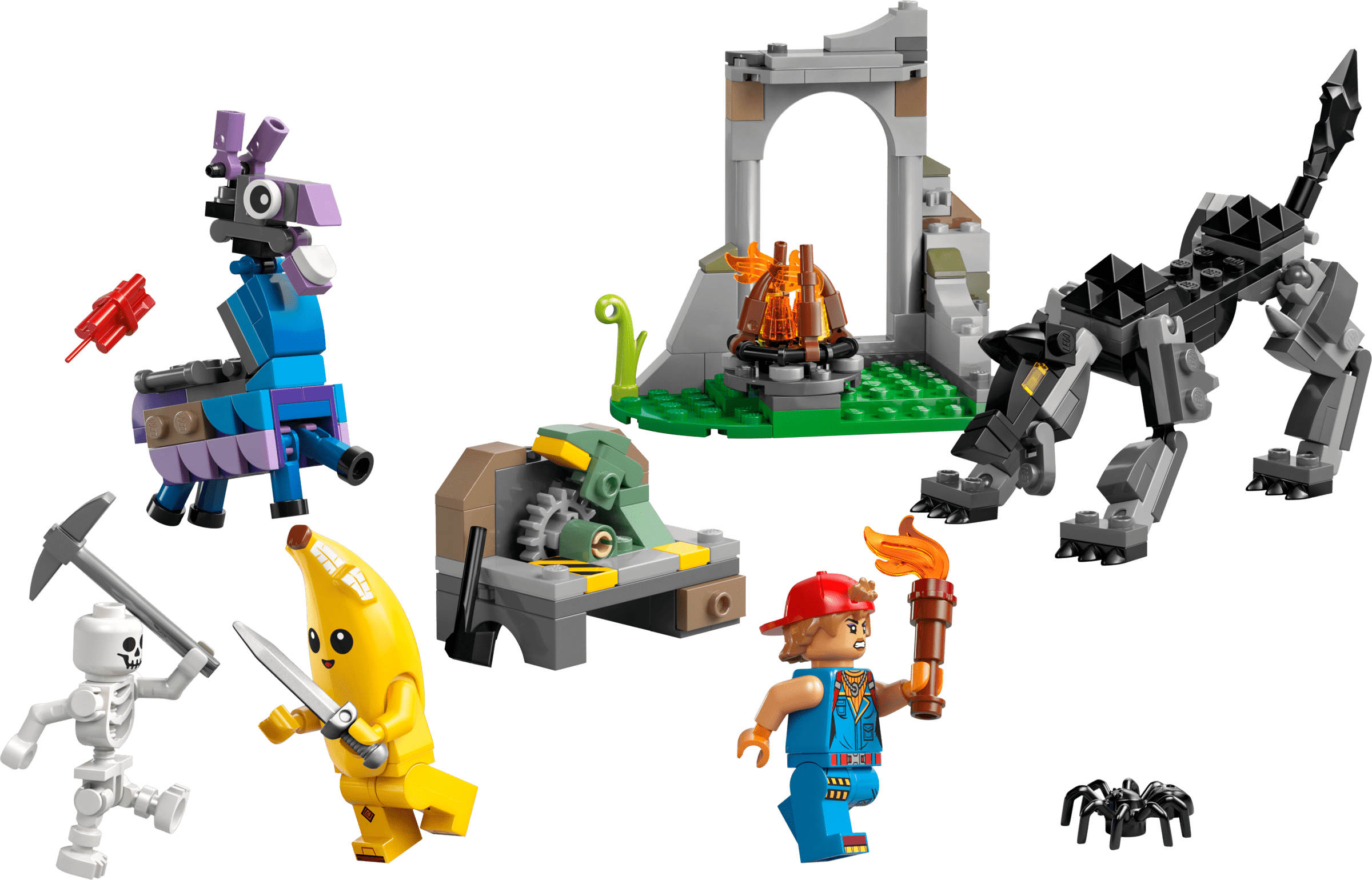 LEGO FORTNITE 77075 - CAMPO DI BANANITA E STARTER