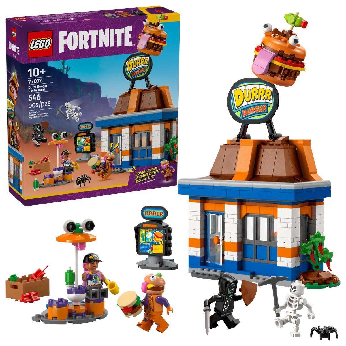 LEGO FORTNITE 77076 - RISTORANTE DI DURRR BURGER