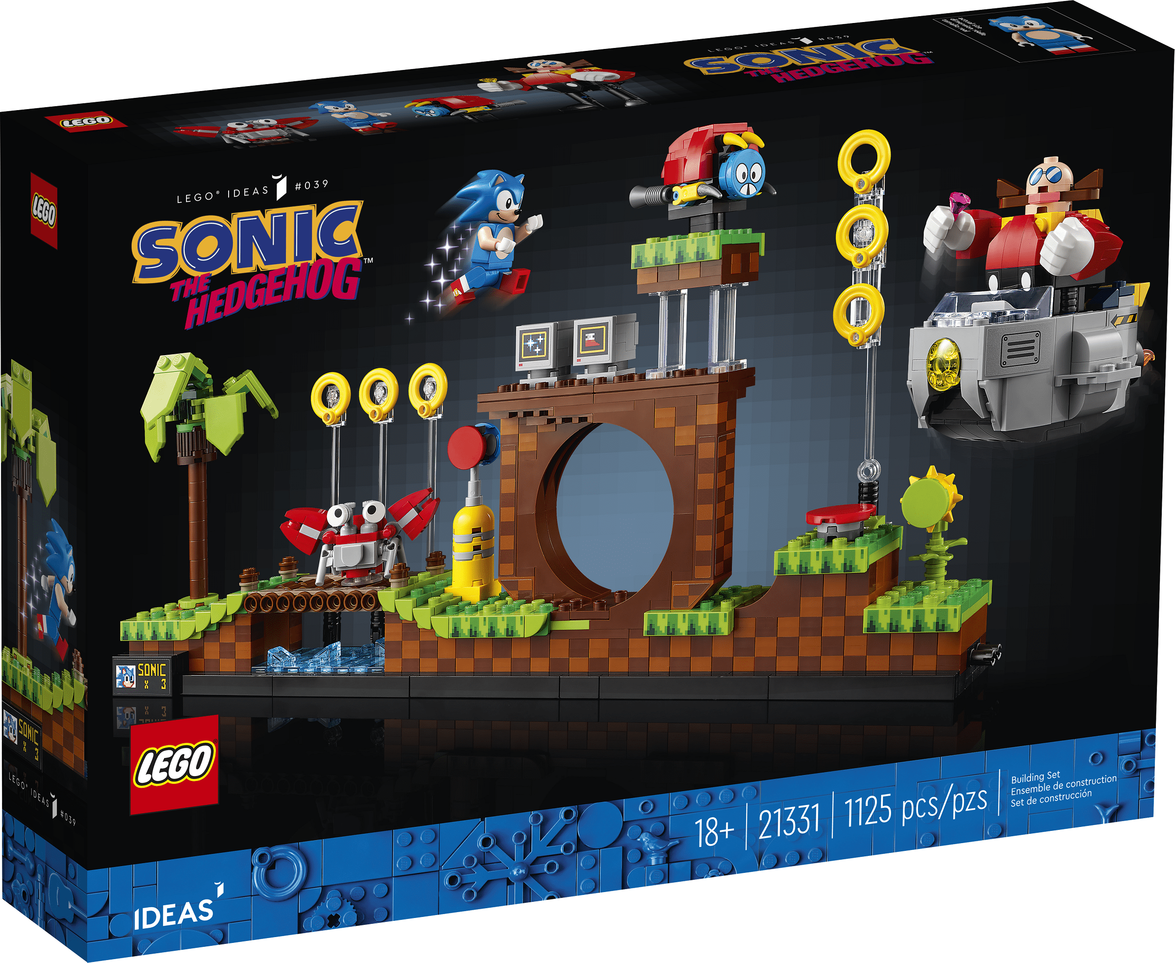 LEGO IDEAS 21331 - SONIC THE HEDGEHOG – ZONA DI GREEN HILL