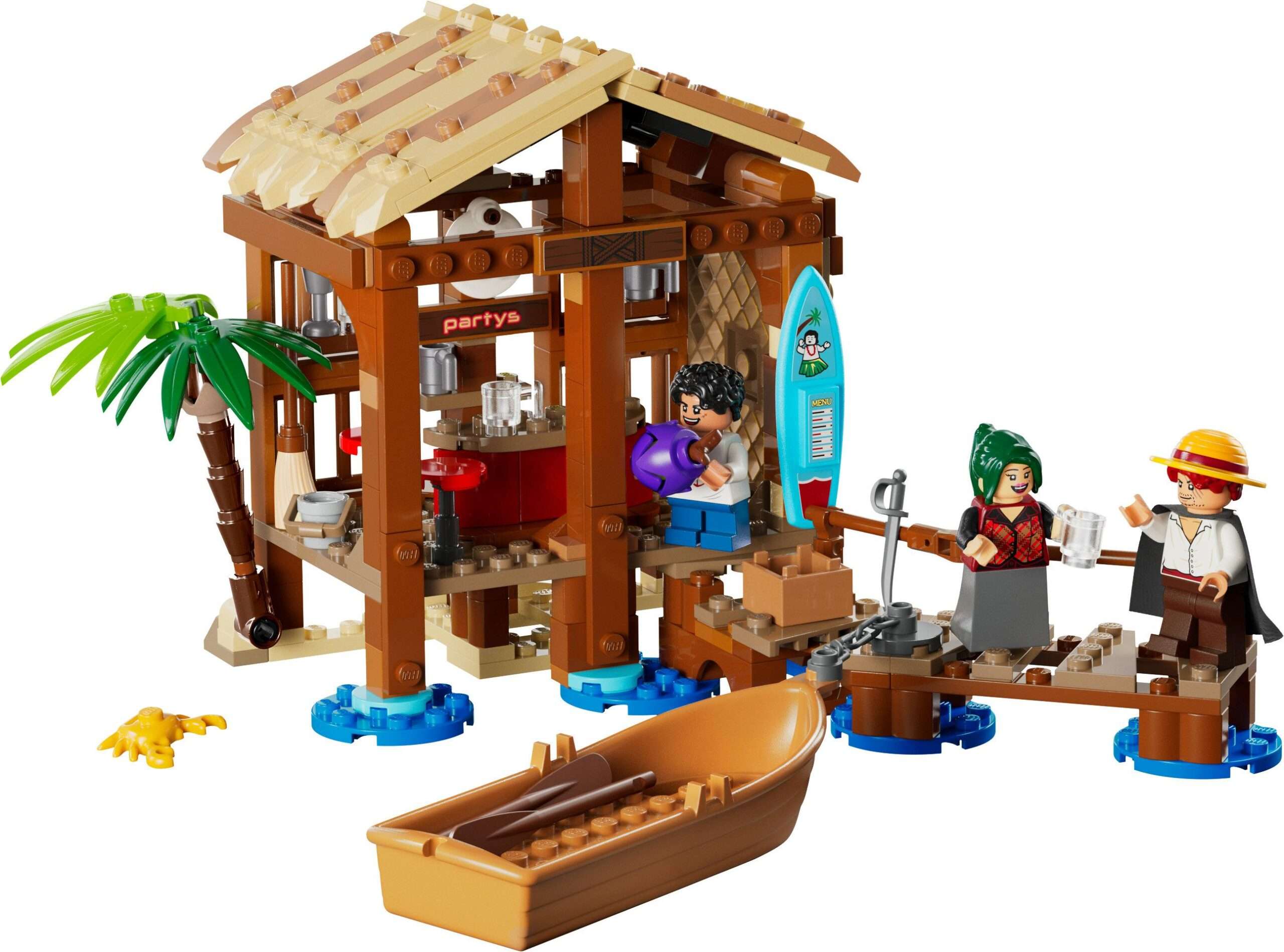 LEGO ONE PIECE 75636 - LA CAPANNA DEL VILLAGGIO FOOSHA