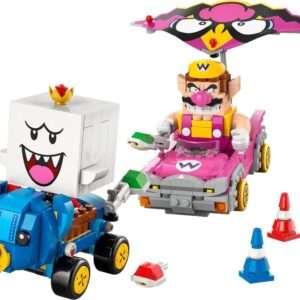 LEGO SUPER MARIO 72038 - MARIO KART - WARIO E RE BOO Scatola Rovinata