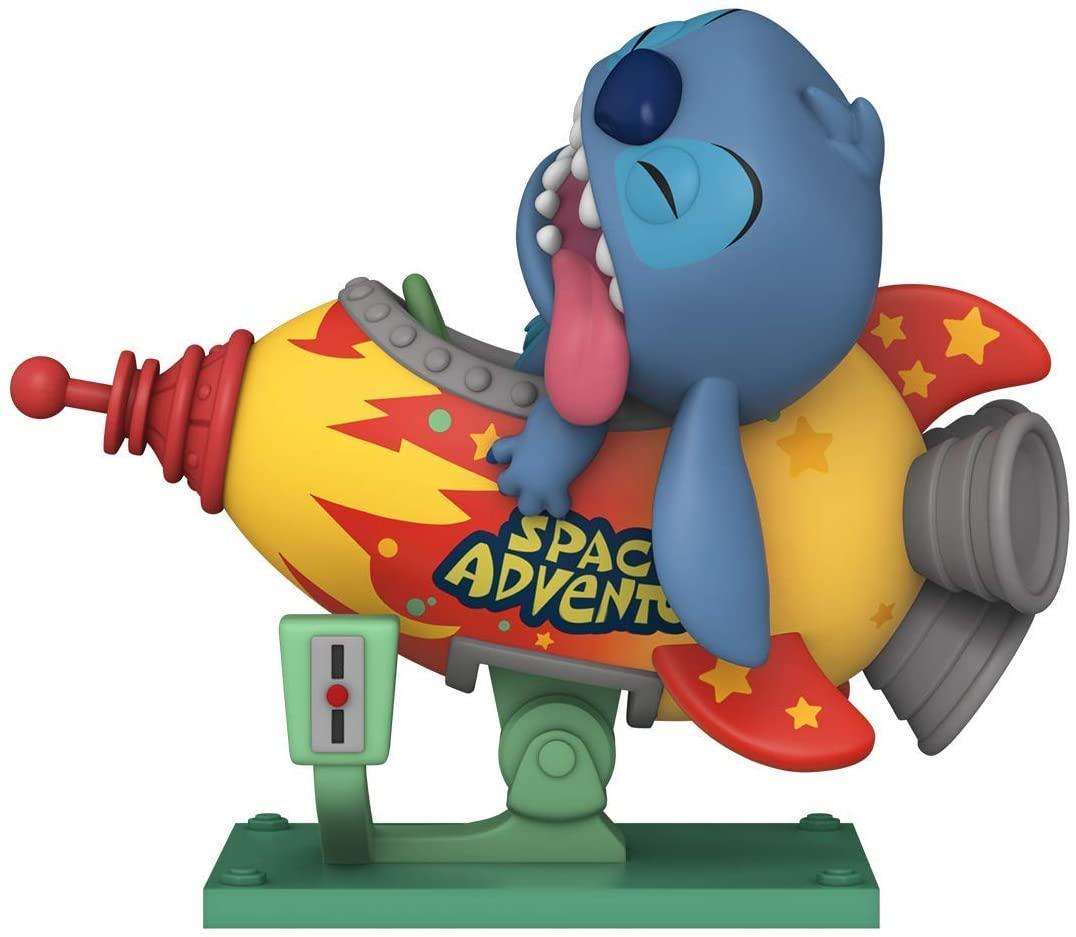 Lilo e Stitch Disney Pop Animazione Stitch con Razzo 9 cm Funko Scatola Rovinata