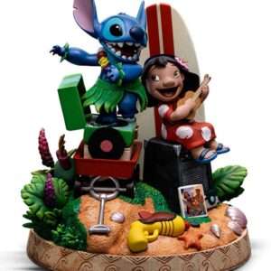 Lilo & Stitch Deluxe Art Scale Statua 1/10 Lilo & Stitch 20 Cm Iron Studios