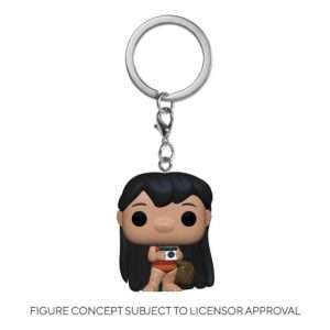 Lilo & Stitch Pocket Pop! Vinile Portachiavi 4 Cm Lilo W/ Camera  Funko