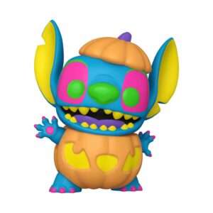 Lilo & Stitch Pop! Disney Vinile Figura Blacklight Pumpkin Stitch 9 Cm Funko