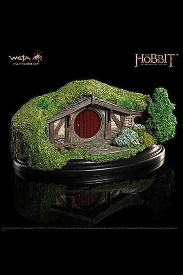 Lo Hobbit An Unexpected Journey Statua 40 Bagshot Row 6 Cm Weta Workshop