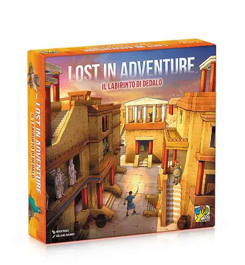 Lost in Adventure - Il Labirinto di Dedalo Gioco da Tavolo 10+ (ITA) - Dv Giochi